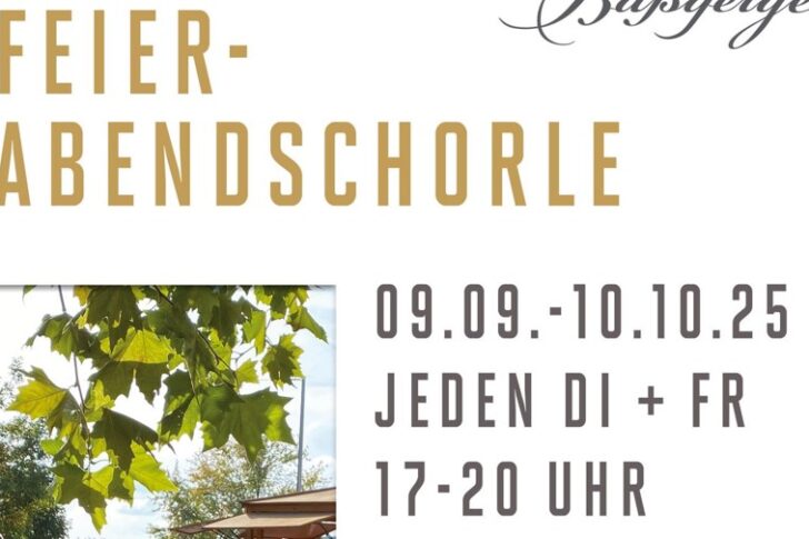 feierabendschorle klein